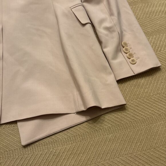 Theory Blazer womens Size 4 Dusty Pink Single Breast Career Formal Workwear - Picture 7 of 7